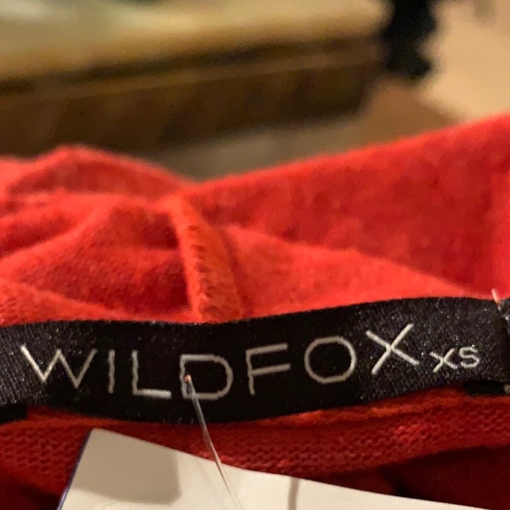 NWT Wildfox USA drinking team baggy beach sweater - Picture 6 of 6